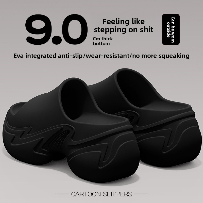 Home Bathroom Wear - High-top slippers 2026 new summer style,