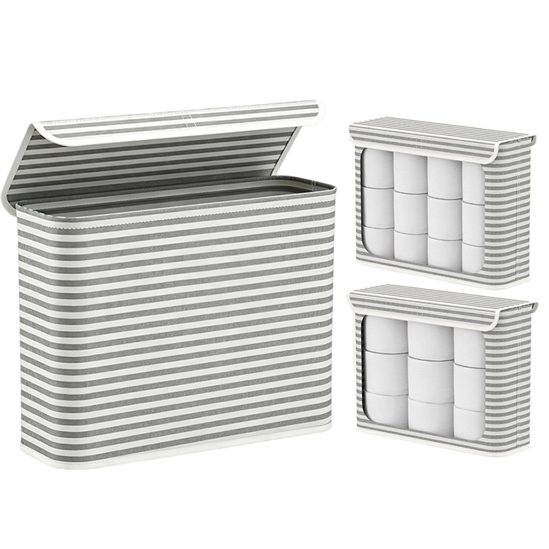 Toilet Paper Holder - 1pc Toilet Paper Storage Holder Foldable
