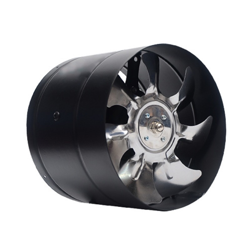 Home Bathroom Vent - 4inch Metal Pipe Exhaust Fan Mini