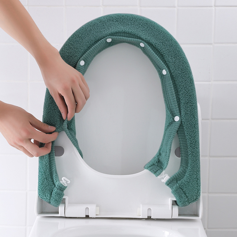 Zara Home Bathroom - Thickened Toilet Cover Extra Thick Toilet