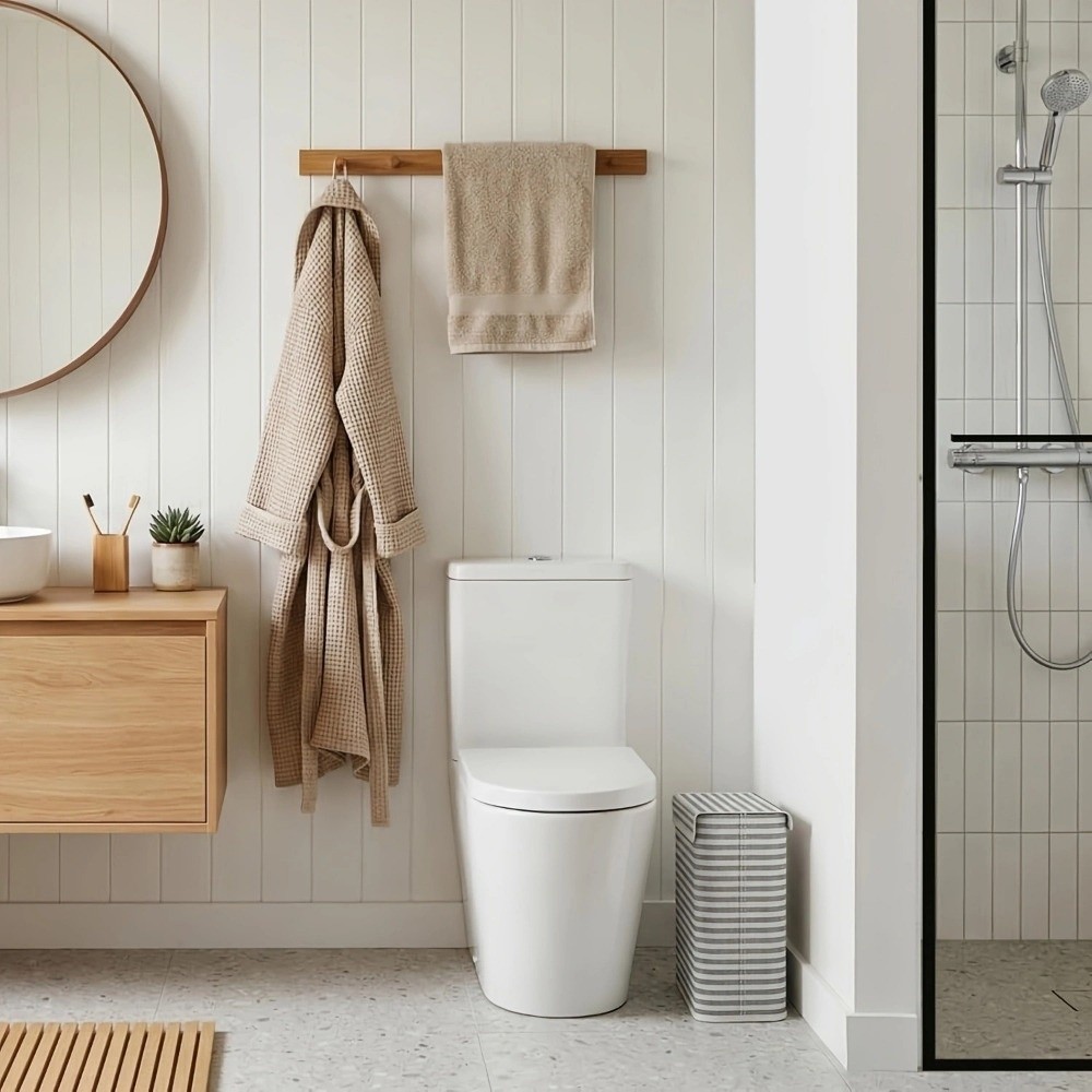 Toilet Paper Holder - Organizer Foldable Toilet Paper Holder With
