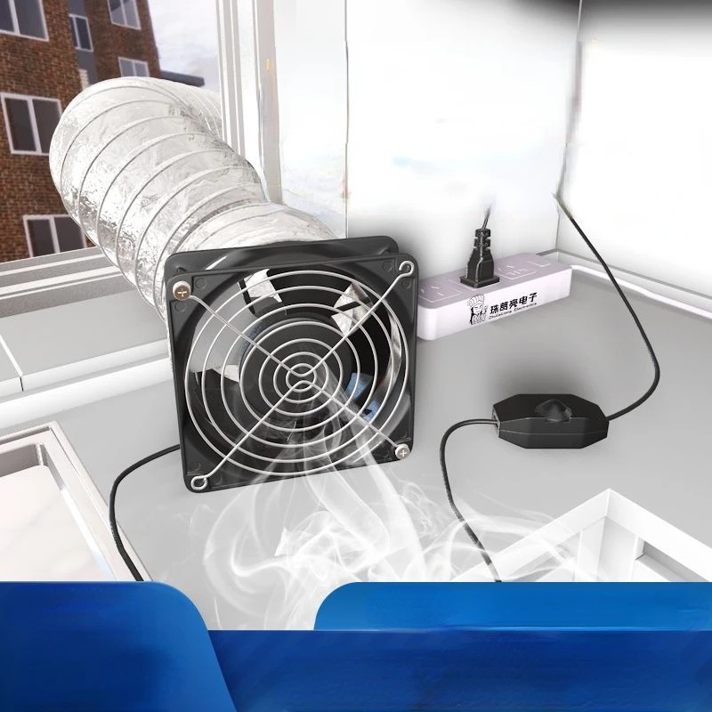 Home Bathroom Vent - Domestic Fume Exhauster Strong Exhaust Fan