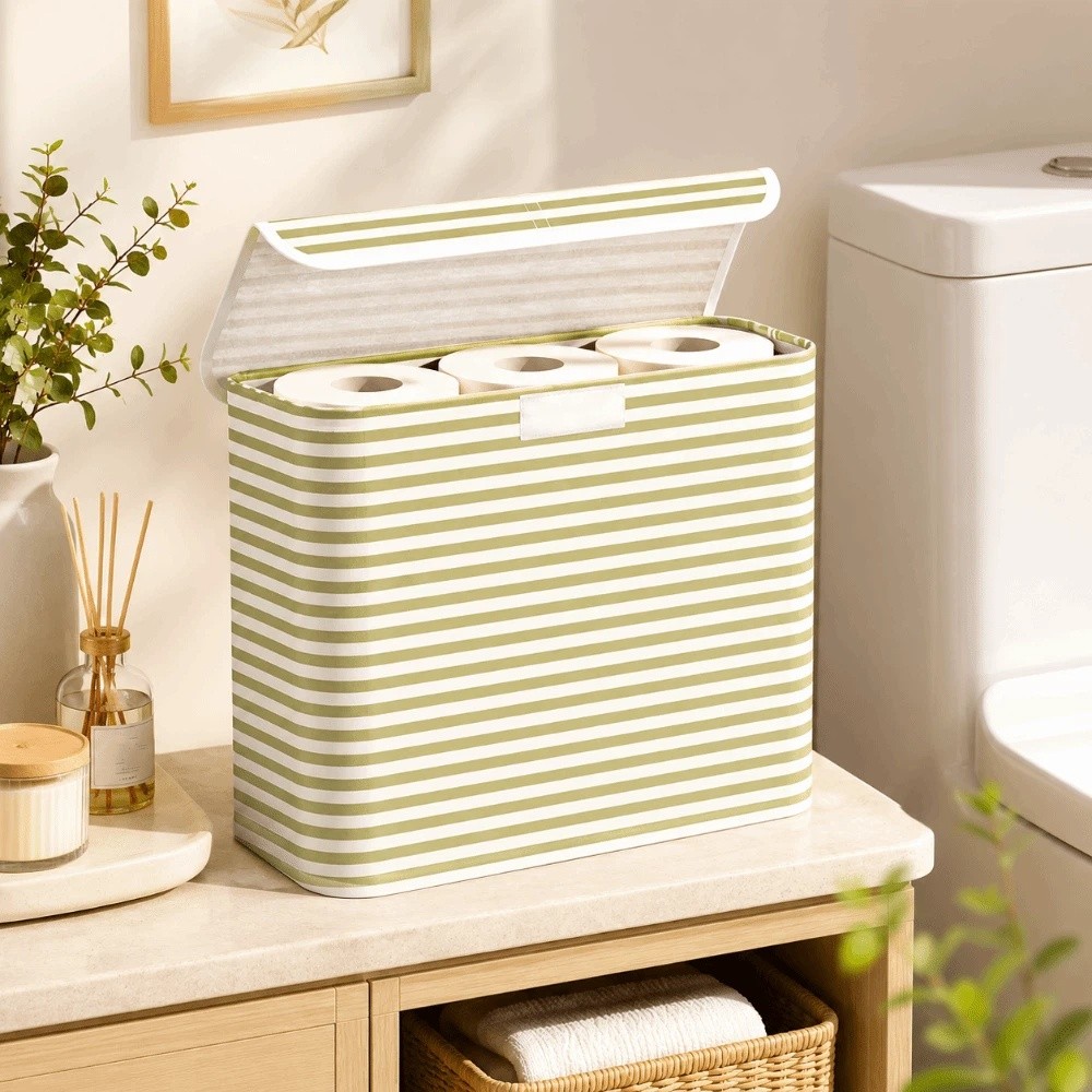 Toilet Paper Holder - Bathroom Accessories Foldable Toilet Paper Holder