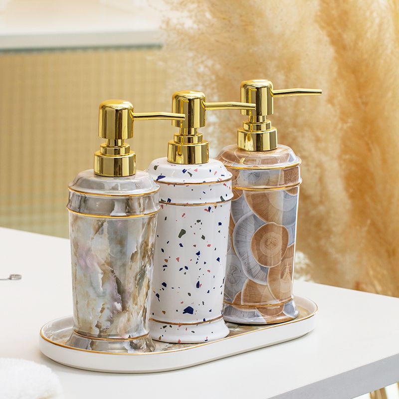 Zara Home Bathroom - Ceramic Hand Sanitizer Bottle Nordic Press