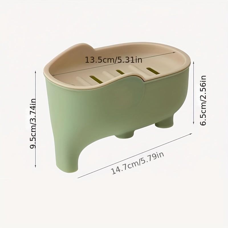 Double Layer Elephant Soap Dra - Home Bathroom Vent recension och pris
