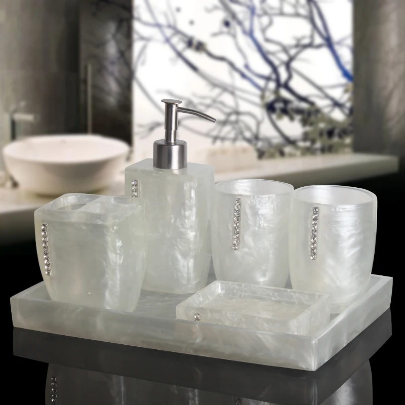 Pearl Texture Resin Bath Produ - Zara Home Bathroom recension och pris