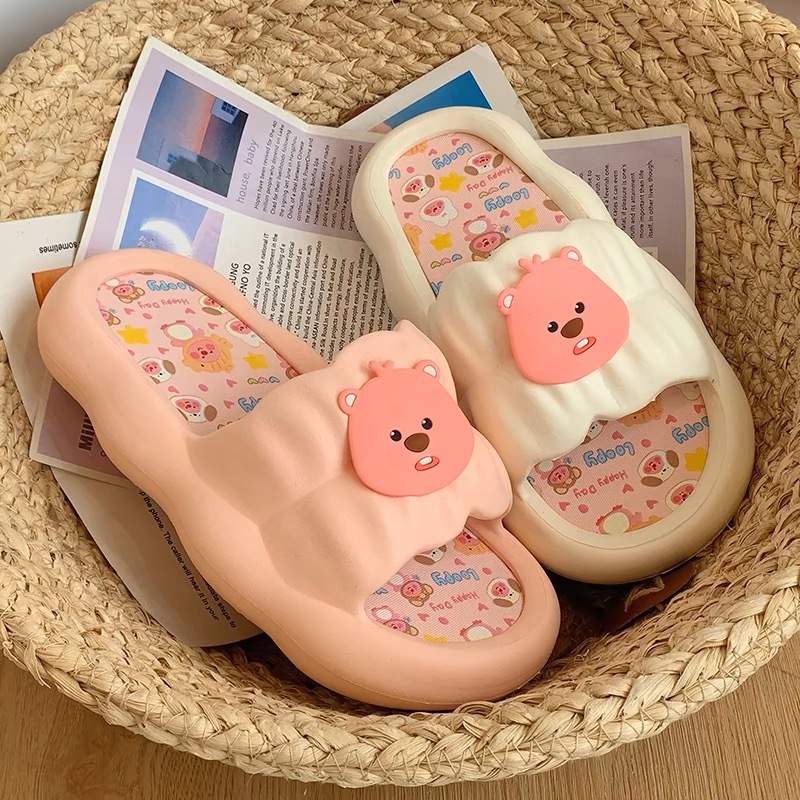 Cute beaver slippers female su - Home Bathroom Wear recension och pris