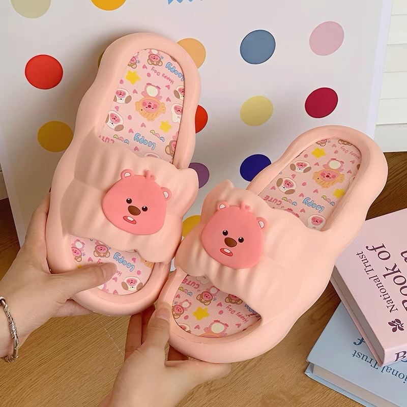 Cute beaver slippers female su - Home Bathroom Wear recension och pris