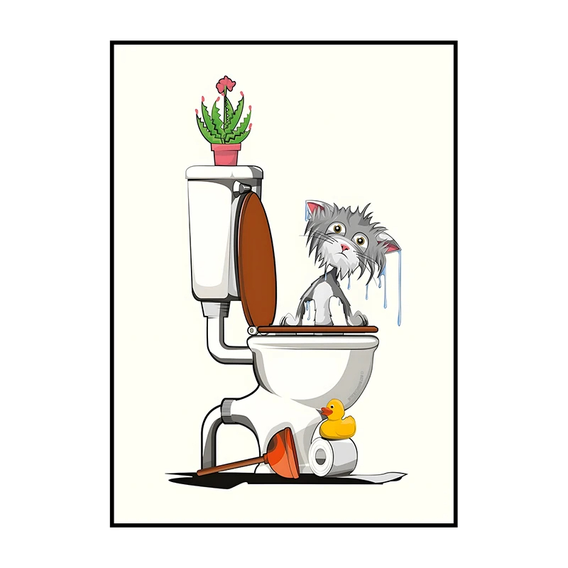1PCS Frameless Fun Bathroom An - Toilet Paper Holder recension och pris