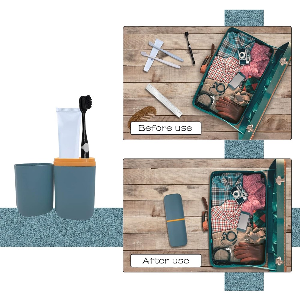 Portable Travel Toothbrush Hol - Home Essentials Bathroom Storage recension och pris