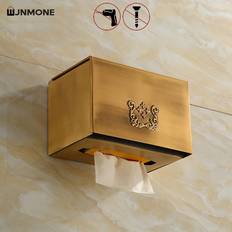 Tissue Box Holder Bathroom Wal - Home Bathroom Paper Towel Dispenser recension och pris