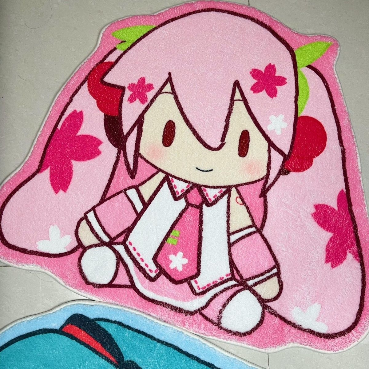 Kawaii Hatsune Miku Rug Anime  - Home Goods Bathroom Accessories recension och pris