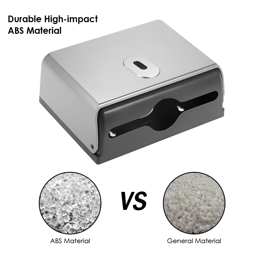 ABS Material Rectangular Wall- - Home Bathroom Paper Towel Dispenser recension och pris