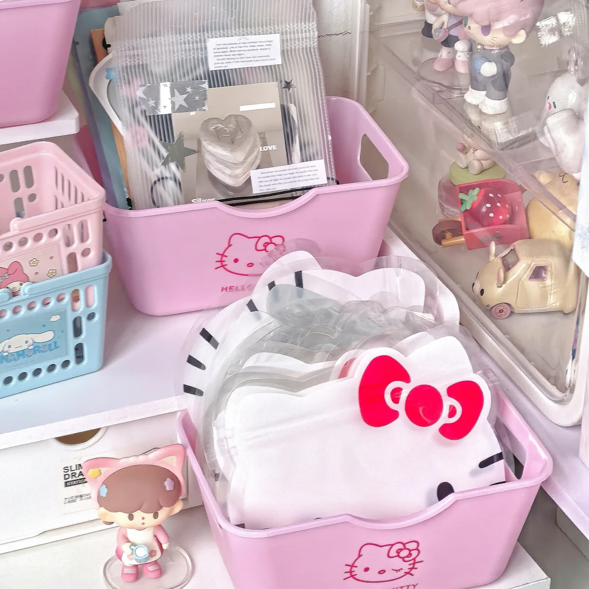 Hello Kitty 2/4Pcs Plastic Org - Home Goods Bathroom Accessories recension och pris