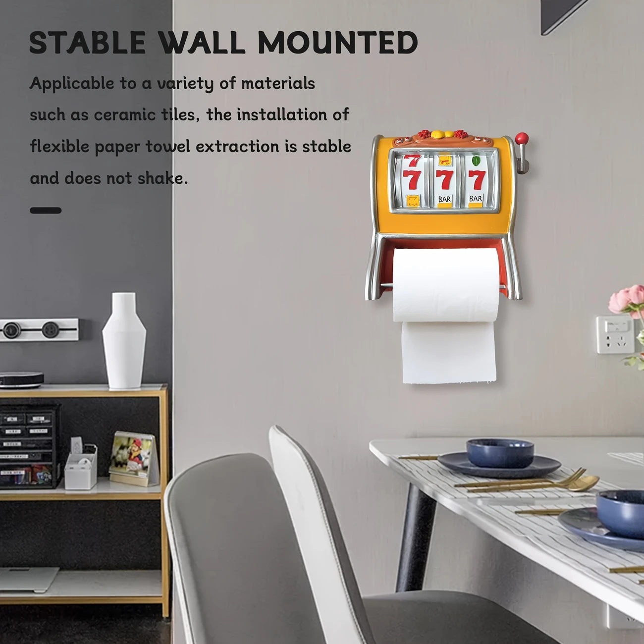 Slot Machine Toilet Roll Holde - Toilet Paper Holder recension och pris