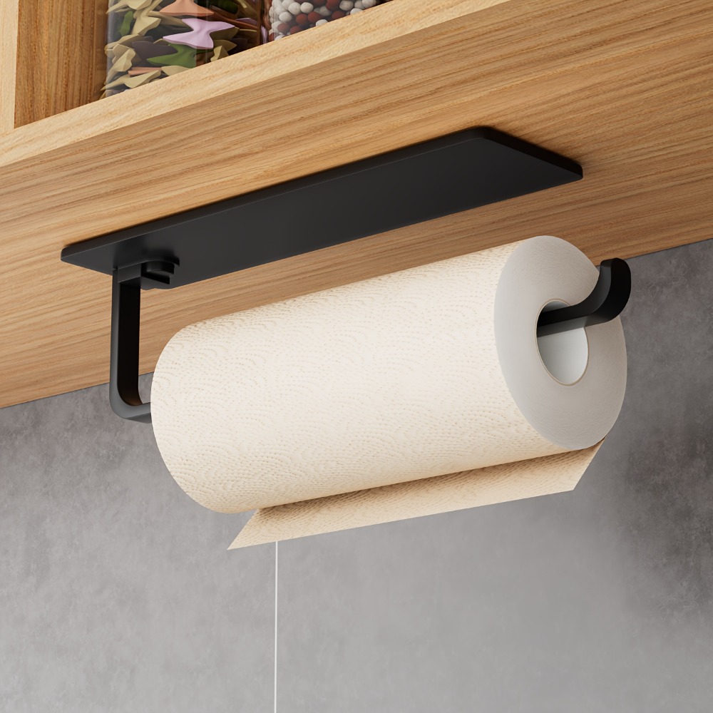 1pc Kitchen Towel Holder - Han - Home Bathroom Paper Towel Dispenser recension och pris