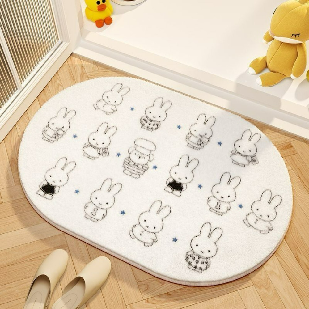 Miffy Cartoon Floor Mat Soft I - Home Goods Bathroom Accessories recension och pris