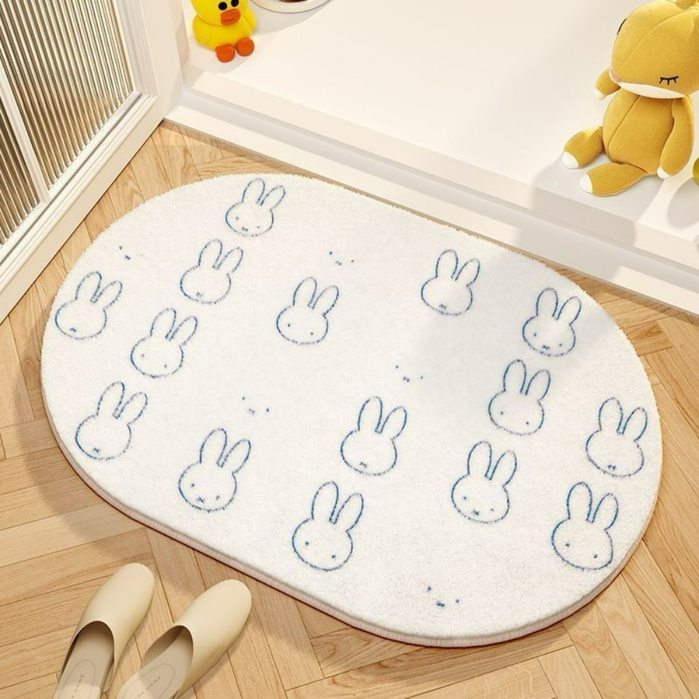 Miffy Cartoon Floor Mat Soft I - Home Goods Bathroom Accessories recension och pris