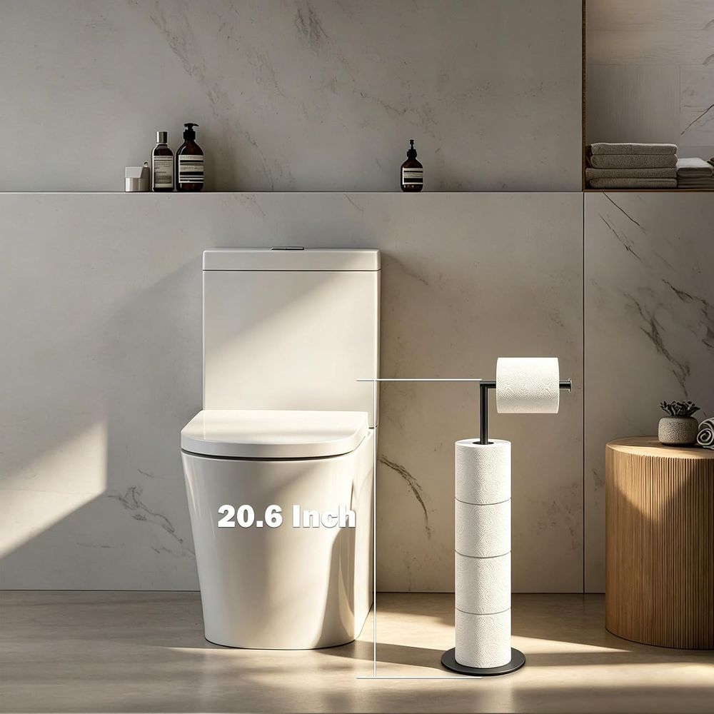 Toilet Paper Holder Stand with - Toilet Paper Holder recension och pris