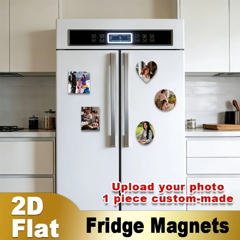 Custom Photo Fridge Magnet 2D  - Home Kitchen & Bathroom recension och pris