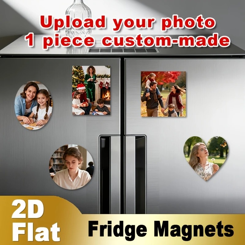 Custom Photo Fridge Magnet 2D  - Home Kitchen & Bathroom recension och pris