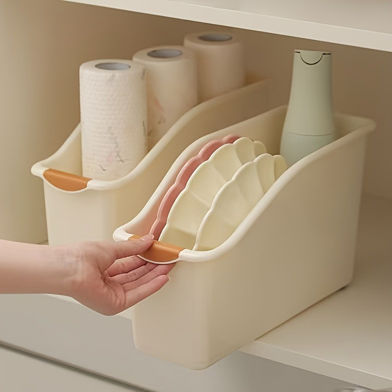 2 heavy-duty plastic storage b - Home Essentials Bathroom Storage recension och pris