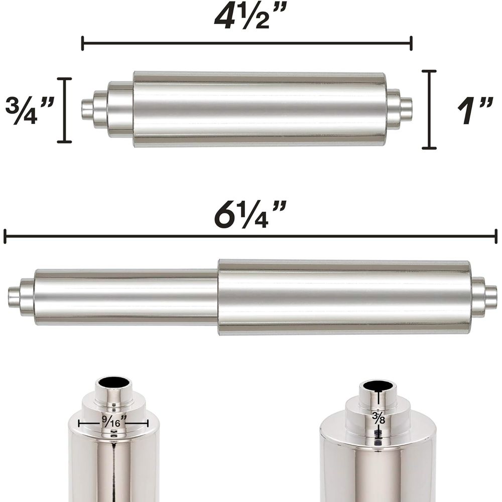 Spring Loaded Toilet Paper Rol - Toilet Paper Holder recension och pris