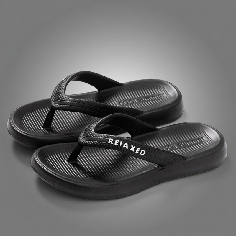 Summer Men's Flip Flops Soft S - Home Bathroom Wear recension och pris