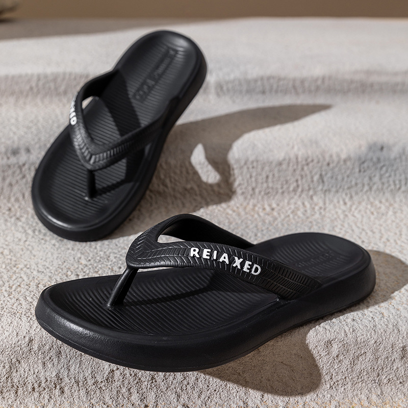 Summer Men's Flip Flops Soft S - Home Bathroom Wear recension och pris