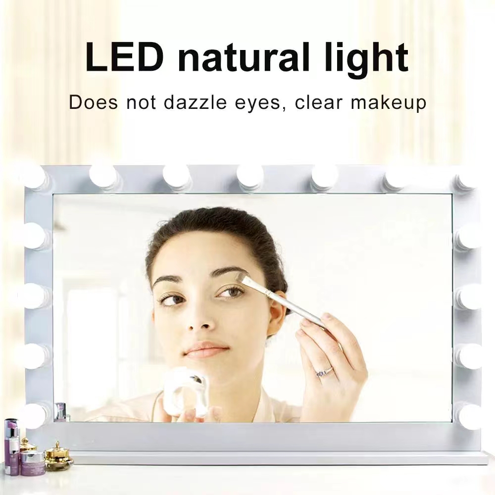LED Light Paste Mirror Makeup  - Home Bathroom Vanity recension och pris
