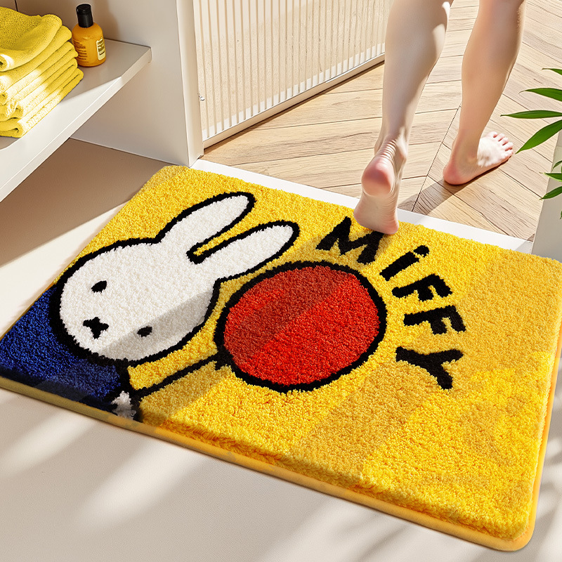 Kawaii Miffy Floor Mat Cartoon - Home Goods Bathroom Accessories recension och pris