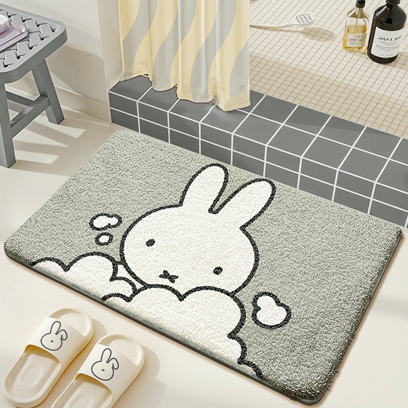 Kawaii Miffy Floor Mat Cartoon - Home Goods Bathroom Accessories recension och pris
