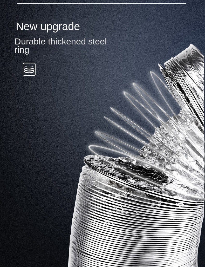 ∅125mm Aluminum Foil Ventilati - Home Bathroom Vent recension och pris