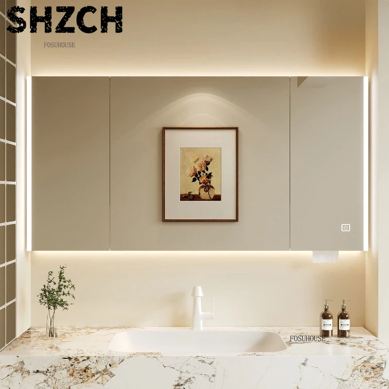 Modern Thickened Bathroom Mirr - Home Bathroom Vanity recension och pris