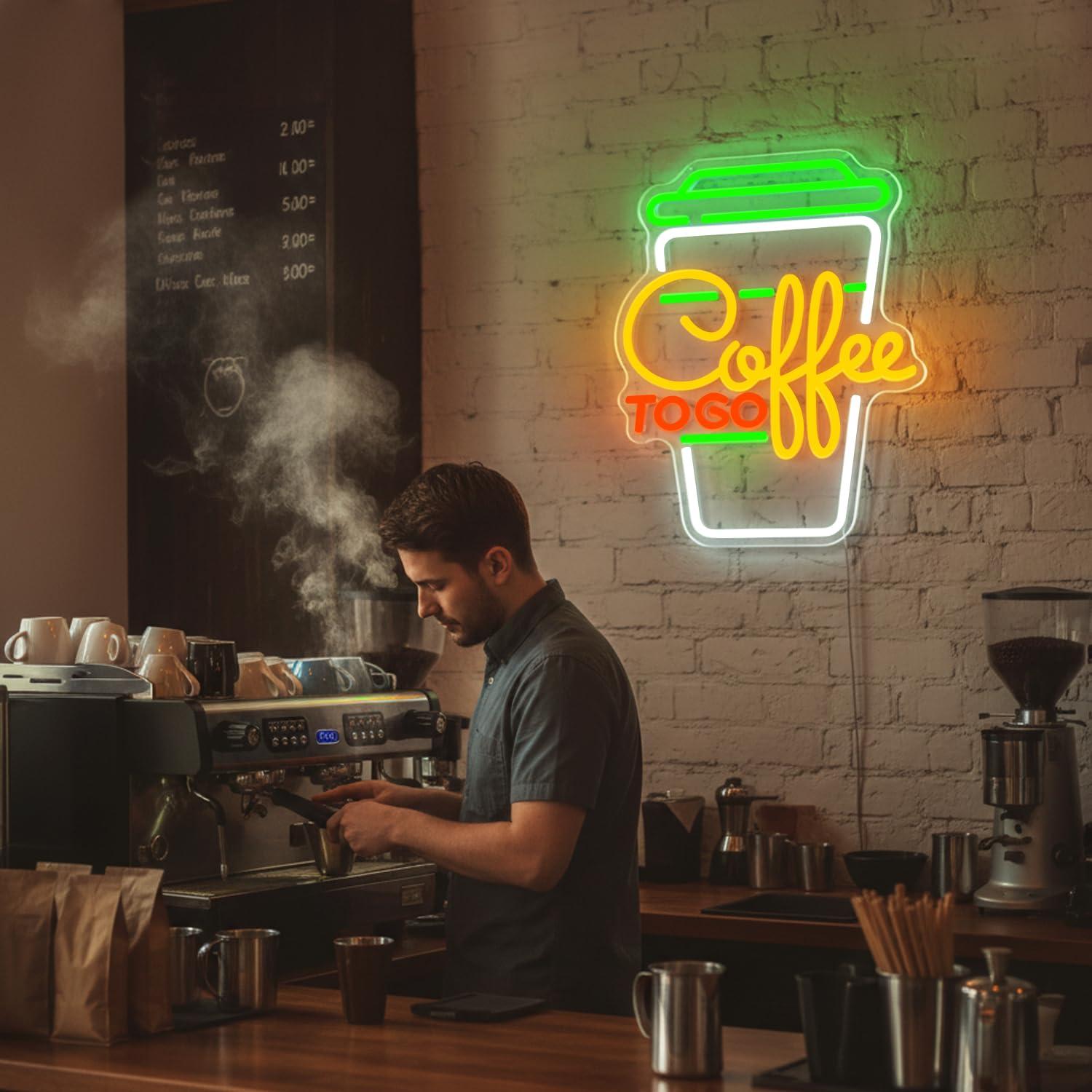 Coffee Neon Sign USB Dimmable  - Home Kitchen & Bathroom recension och pris
