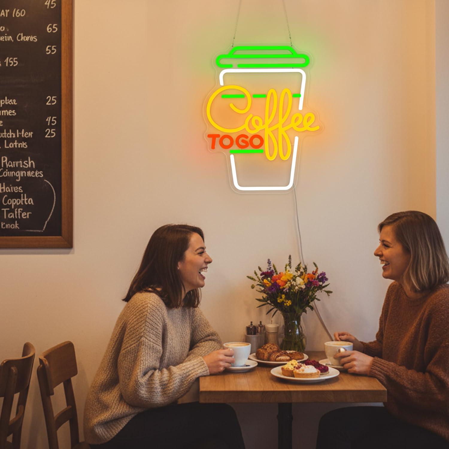 Coffee Neon Sign USB Dimmable  - Home Kitchen & Bathroom recension och pris