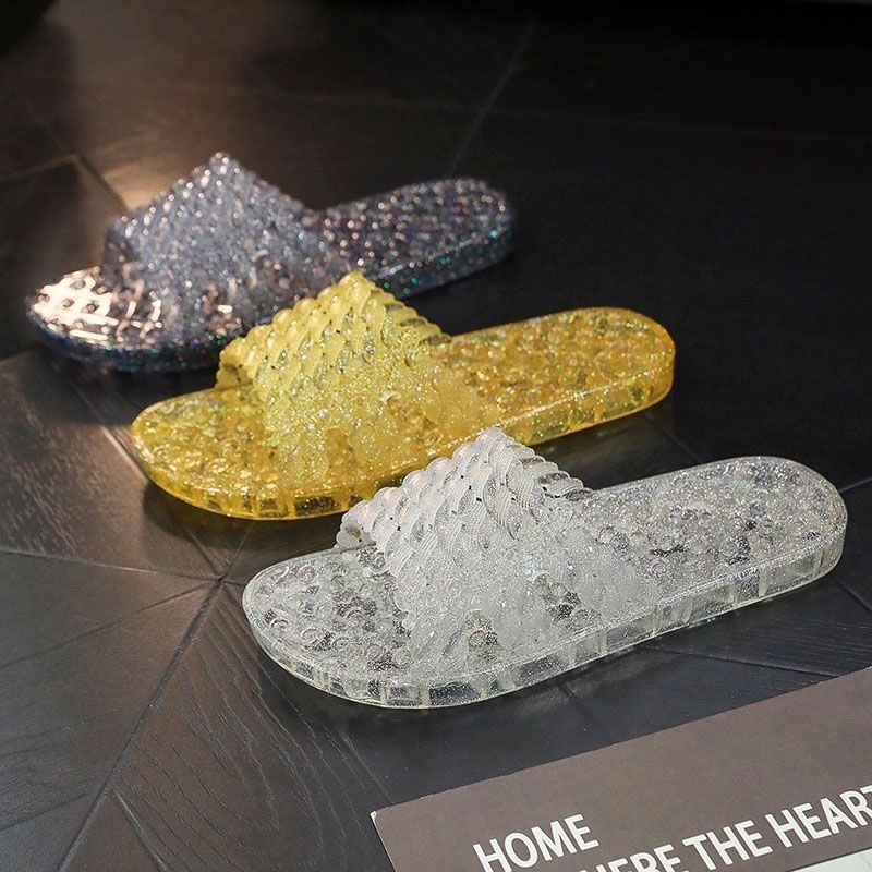Crystal Flat Slippers Summer W - Home Bathroom Wear recension och pris