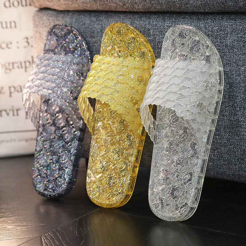 Crystal Flat Slippers Summer W - Home Bathroom Wear recension och pris