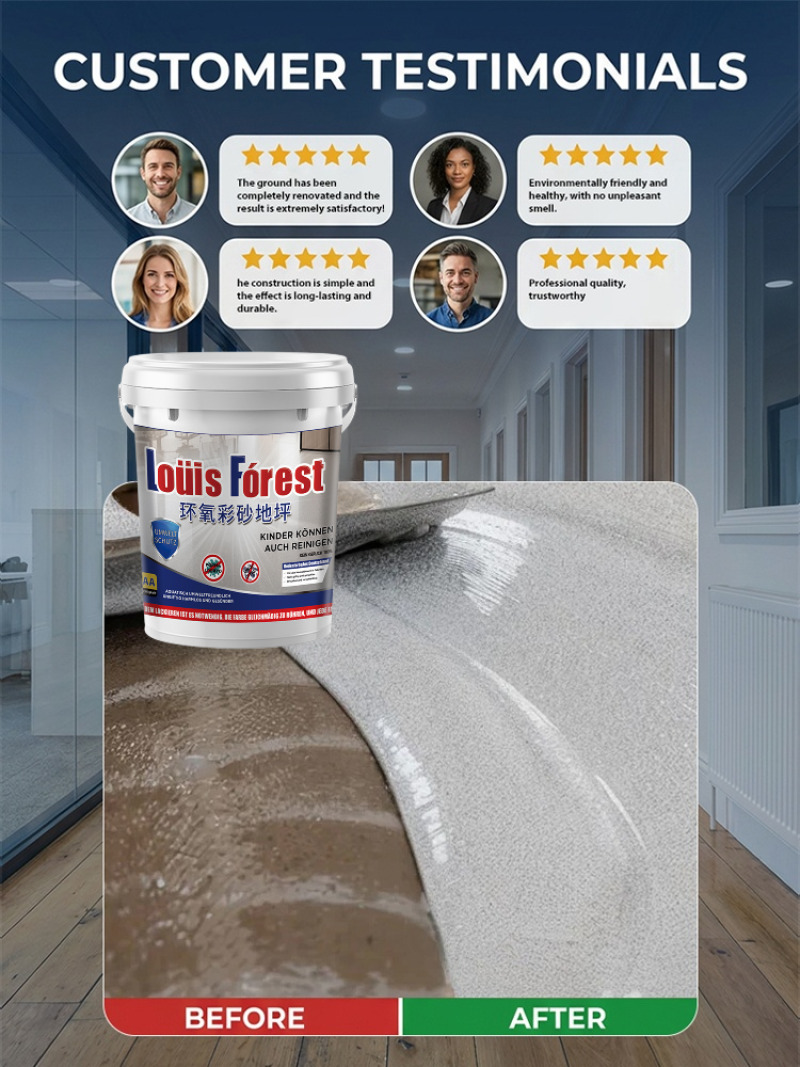 Epoxy Terrazzo Self-Leveling F - Home Bathroom Wear recension och pris