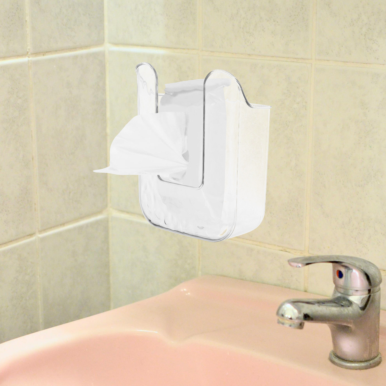 Bathroom Wall Shelf Tissue Dis - Home Bathroom Paper Towel Dispenser recension och pris