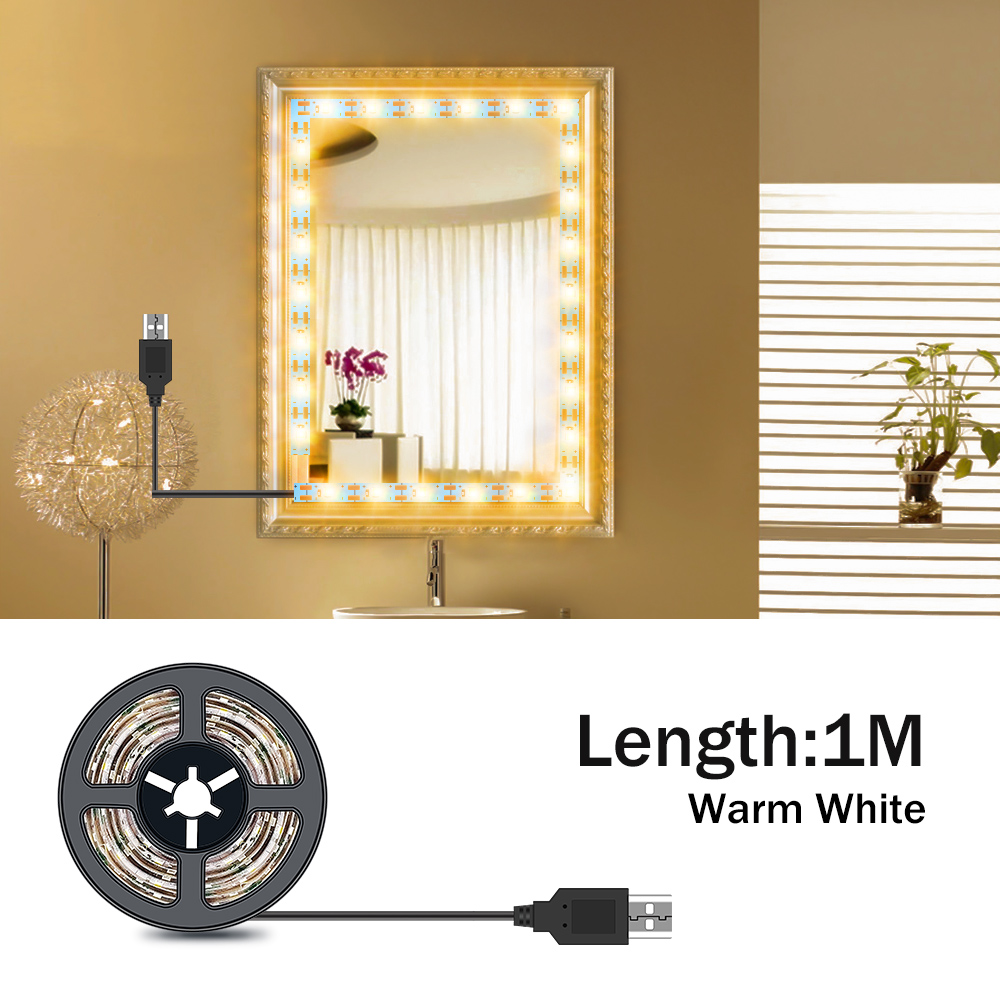 DC5V LED Makeup Mirror Light S - Home Bathroom Vanity recension och pris