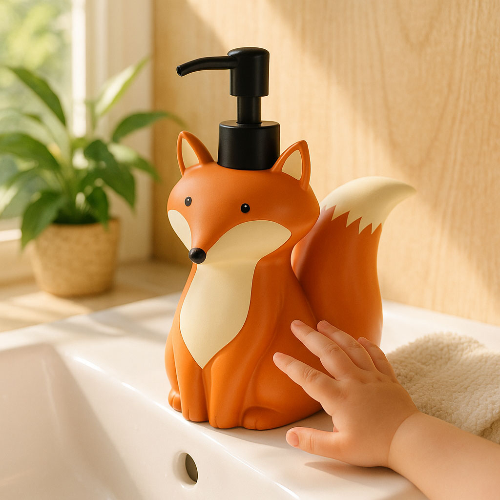 Cute Fox Soap Dispenser Bottle - Zara Home Bathroom recension och pris