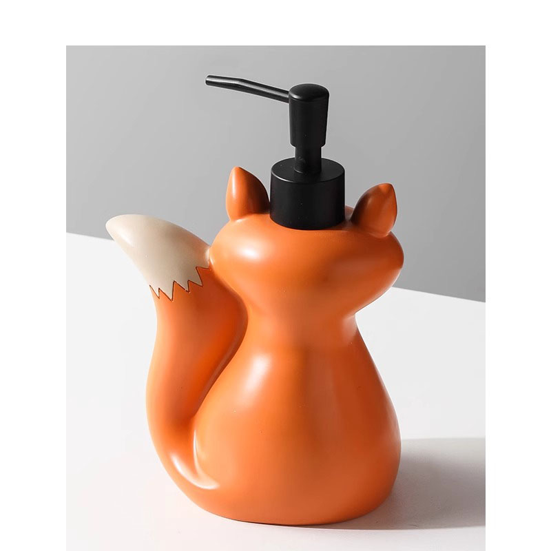 Cute Fox Soap Dispenser Bottle - Zara Home Bathroom recension och pris