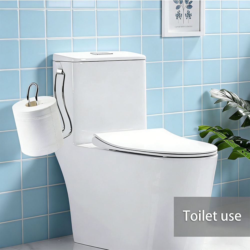 Wrought Iron Toilet Toilet Pap - Toilet Paper Holder recension och pris