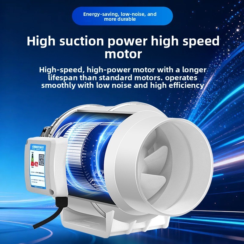 Exhaust Fan Home Silent Inline - Home Bathroom Vent recension och pris