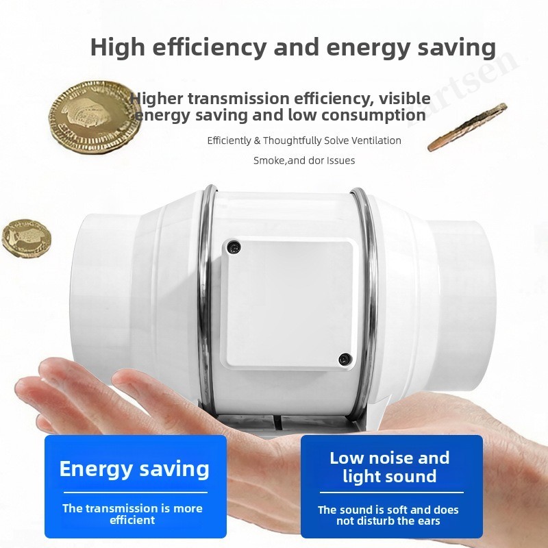 Exhaust Fan Home Silent Inline - Home Bathroom Vent recension och pris