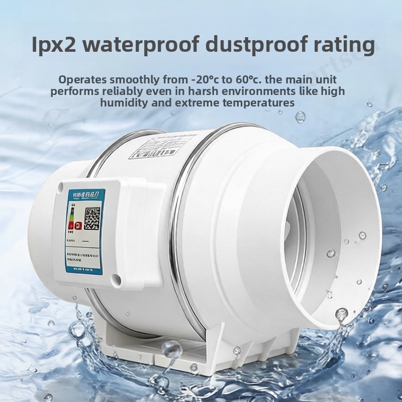 Exhaust Fan Home Silent Inline - Home Bathroom Vent recension och pris