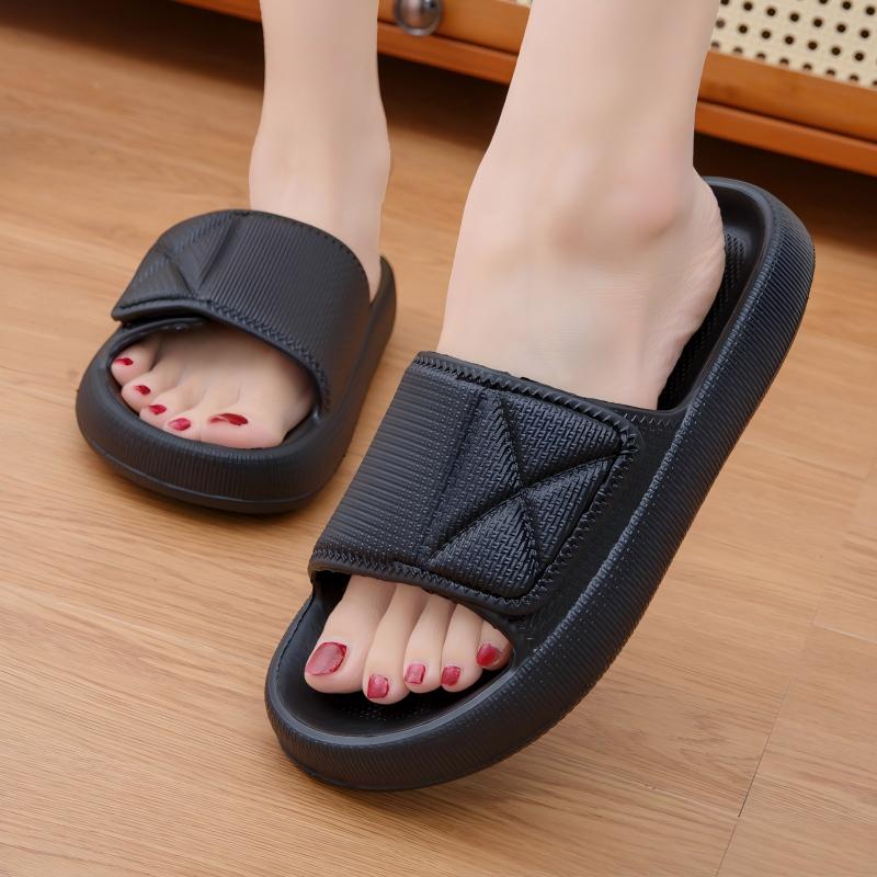 Men's Thick-Soled Slip-On Slip - Home Bathroom Wear recension och pris