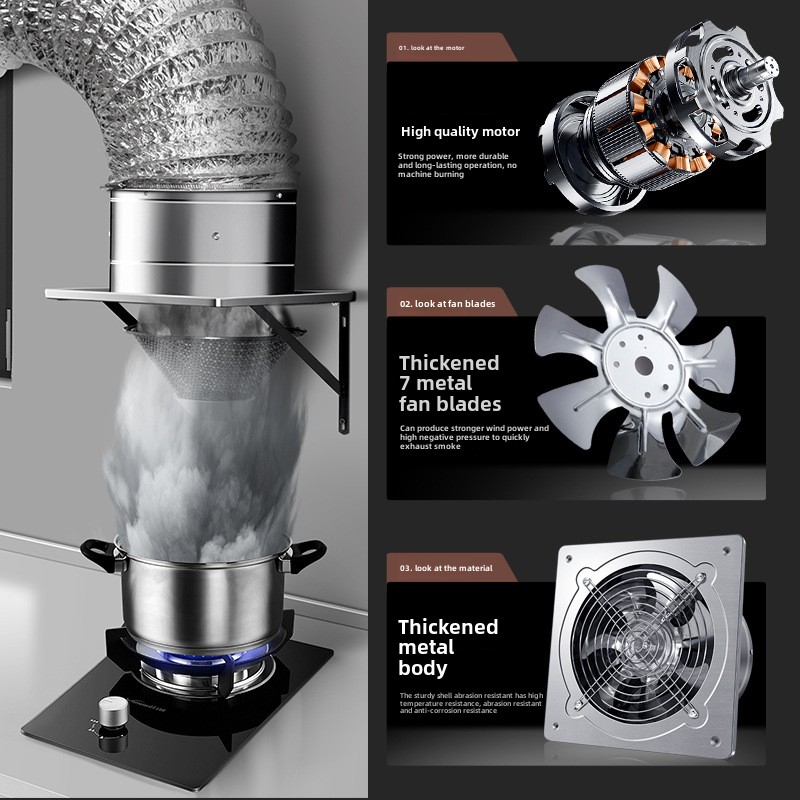 6/8Inch Extractor Ventilation  - Home Bathroom Vent recension och pris